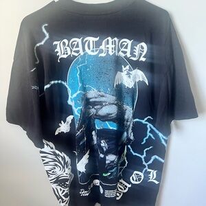 DARC SPORT X BATMAN Graphic Black T-Shirt